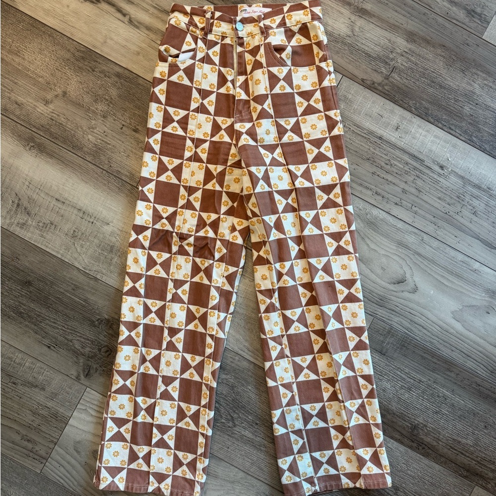 Lisa Says Gah quilt pattern Robyn jeans size 25 Pants - Picture 3 of 5